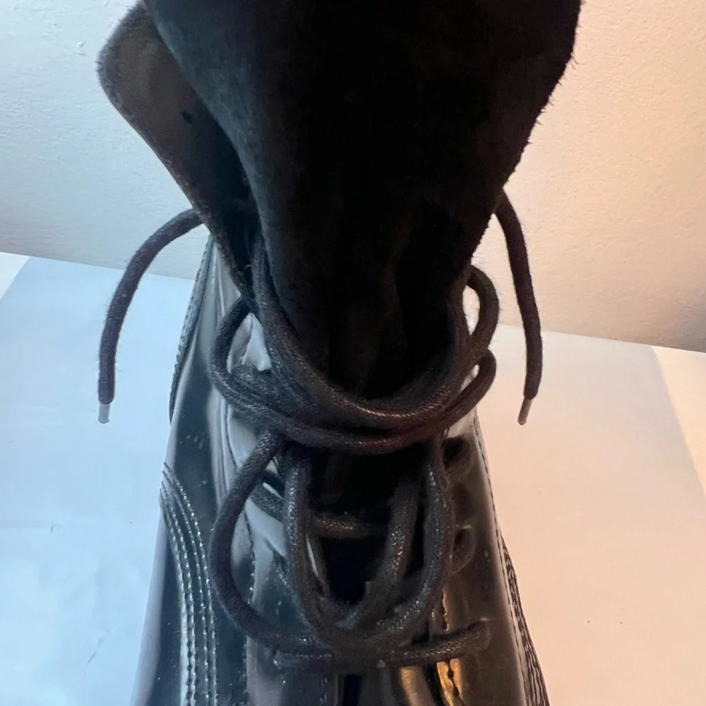 Rare Scotch Soda  Men's Leather Boots Black, Size11.5 - Picture 6 of 16
